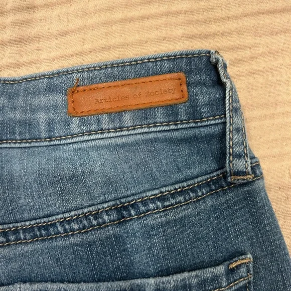 Articles Of Society Denim Blue Boot Cut Jeans, size 27 - Picture 6 of 8